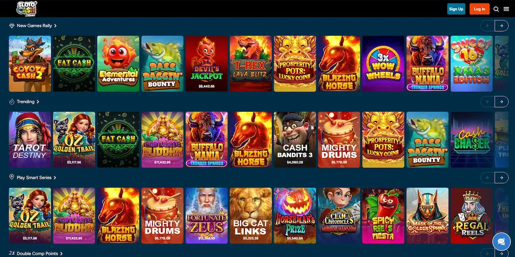 slotocash casino games may 2026