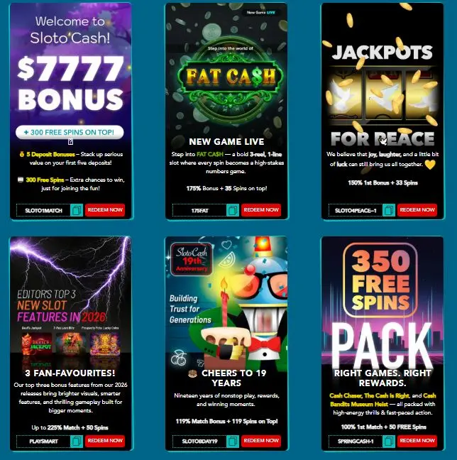 slotocash casino promotions may 2026