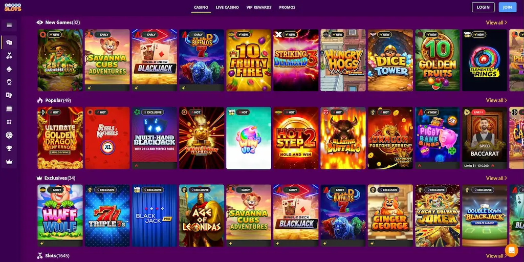 super slots casino games may 2026