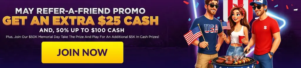super slots casino refer-a-friend may 2026