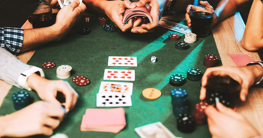 texas hold'em poker game