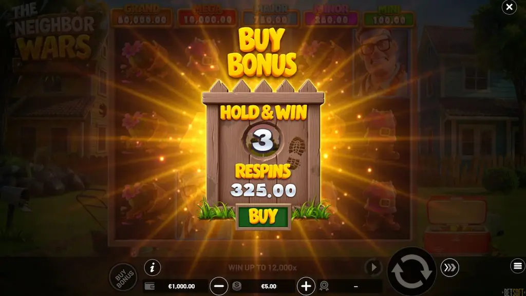 the neighbor wars buy bonus