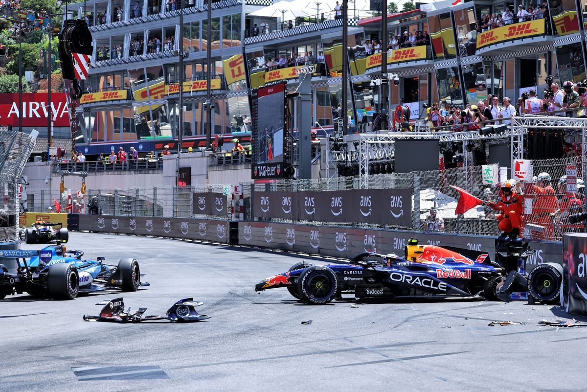 hadjar crash in monaco