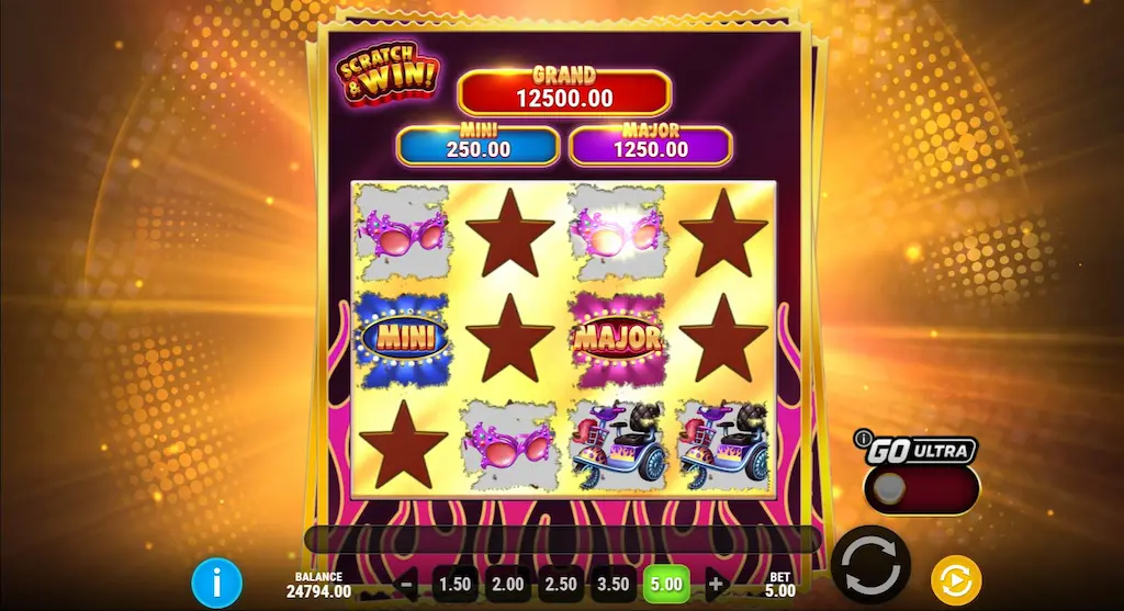 granny's wild scratch'n win